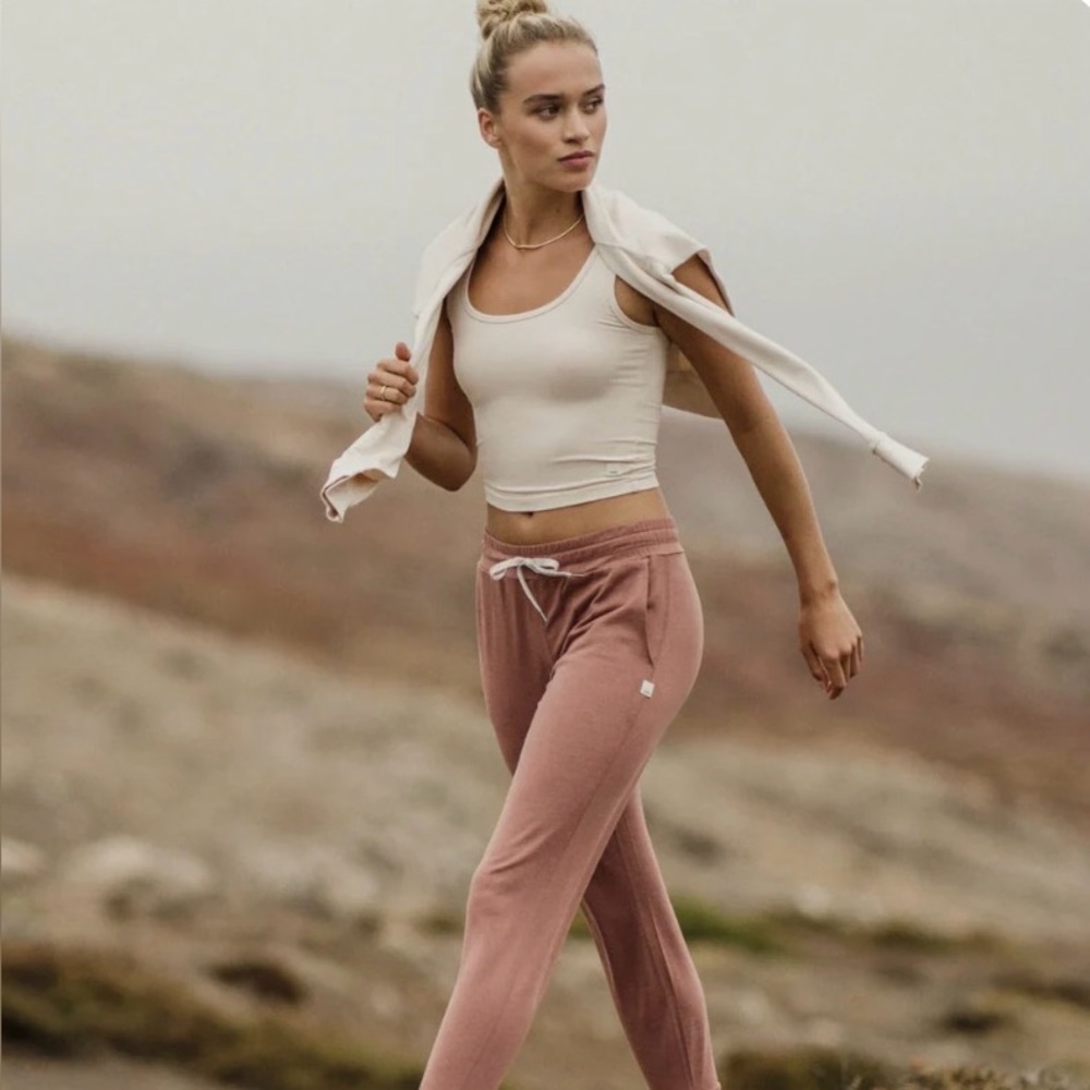 Vuori Rose Track Joggers